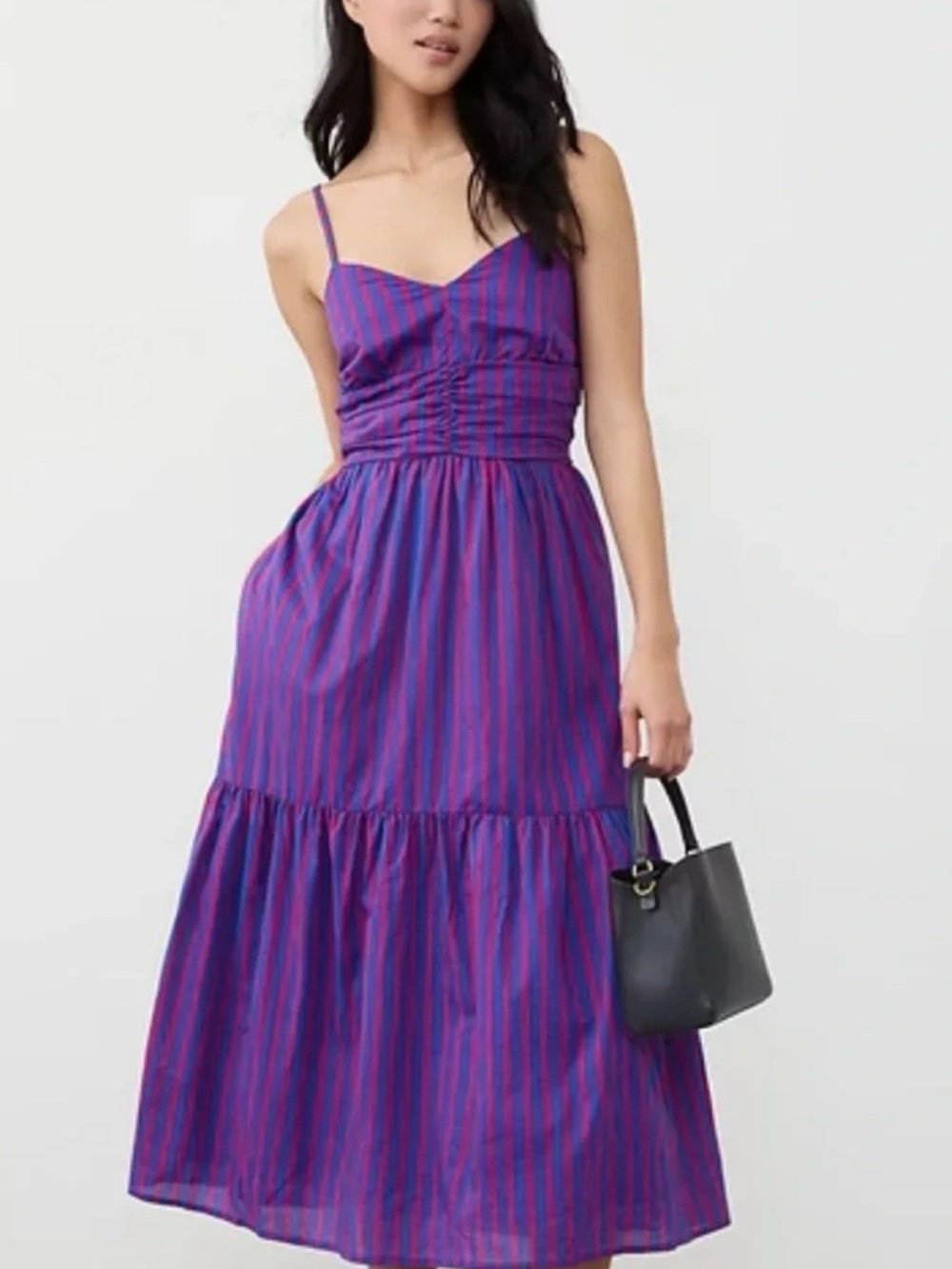 Petite Banana Republic Factory strappy voile midi dress with tags L